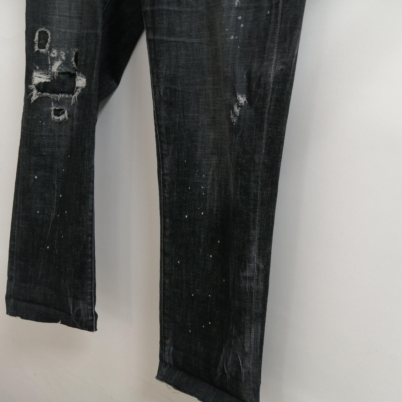 DSQUARED2 デニムパンツ ダメージ加工 DSQUARED2 ディースクエアード F3-452 ストレッチ ダメージ加工