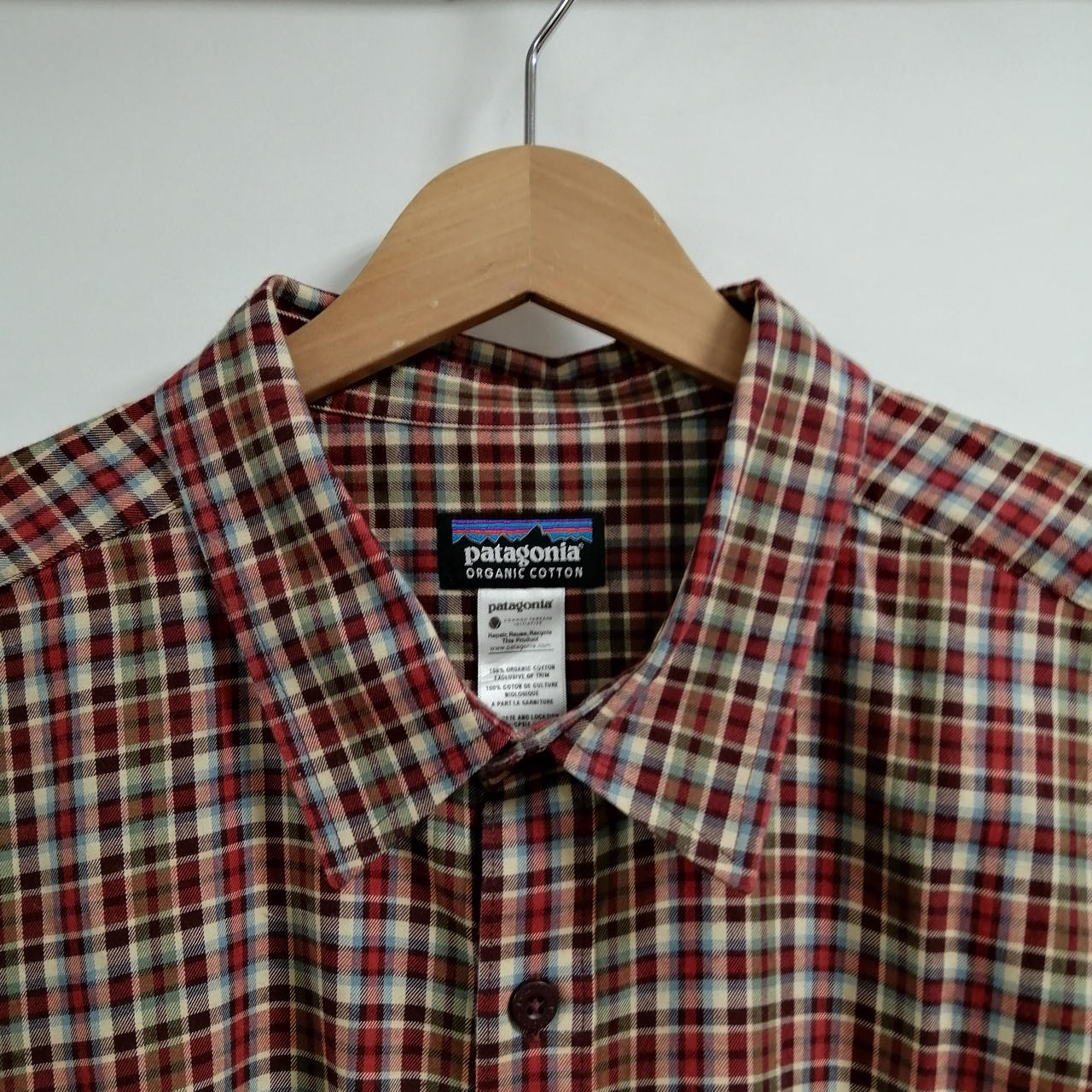 patagonia オーガニックコットン チェックシャツ M最終値下げ パタゴニア(PATAGONIA)|PATAGONIA オーガニックコットンチェックシャツ