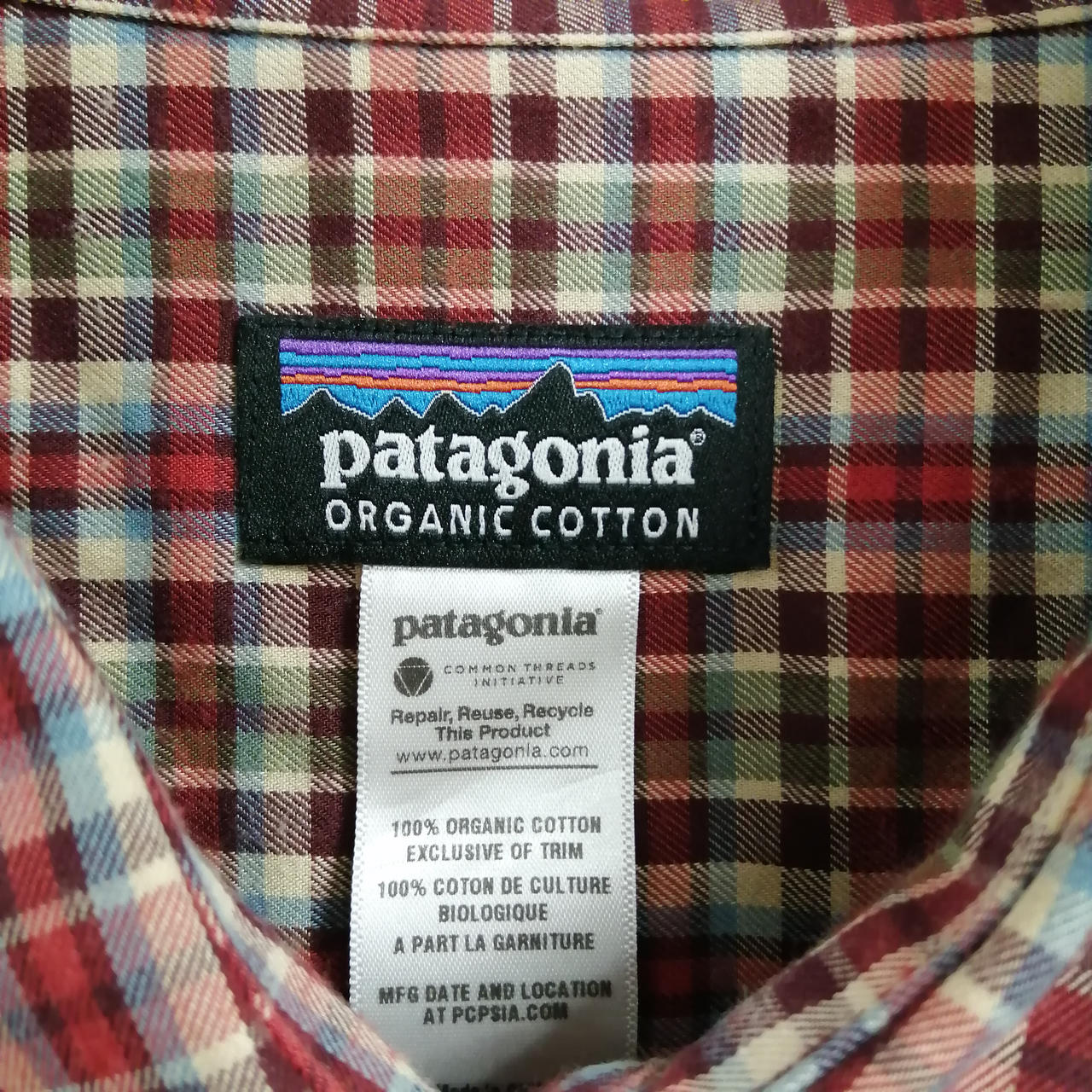 パタゴニア(PATAGONIA)|PATAGONIA オーガニックコットンチェックシャツ