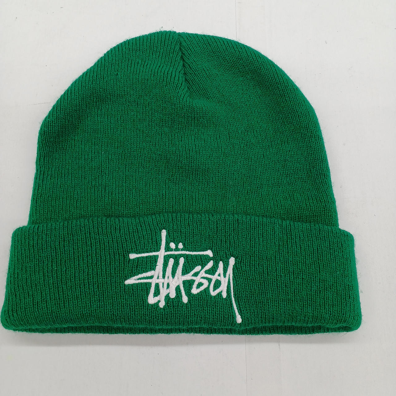 レア★OLD STUSSY　ニットキャップ 90s OLD STUSSY Long Knit Cap 紺 オールドステューシー ロング