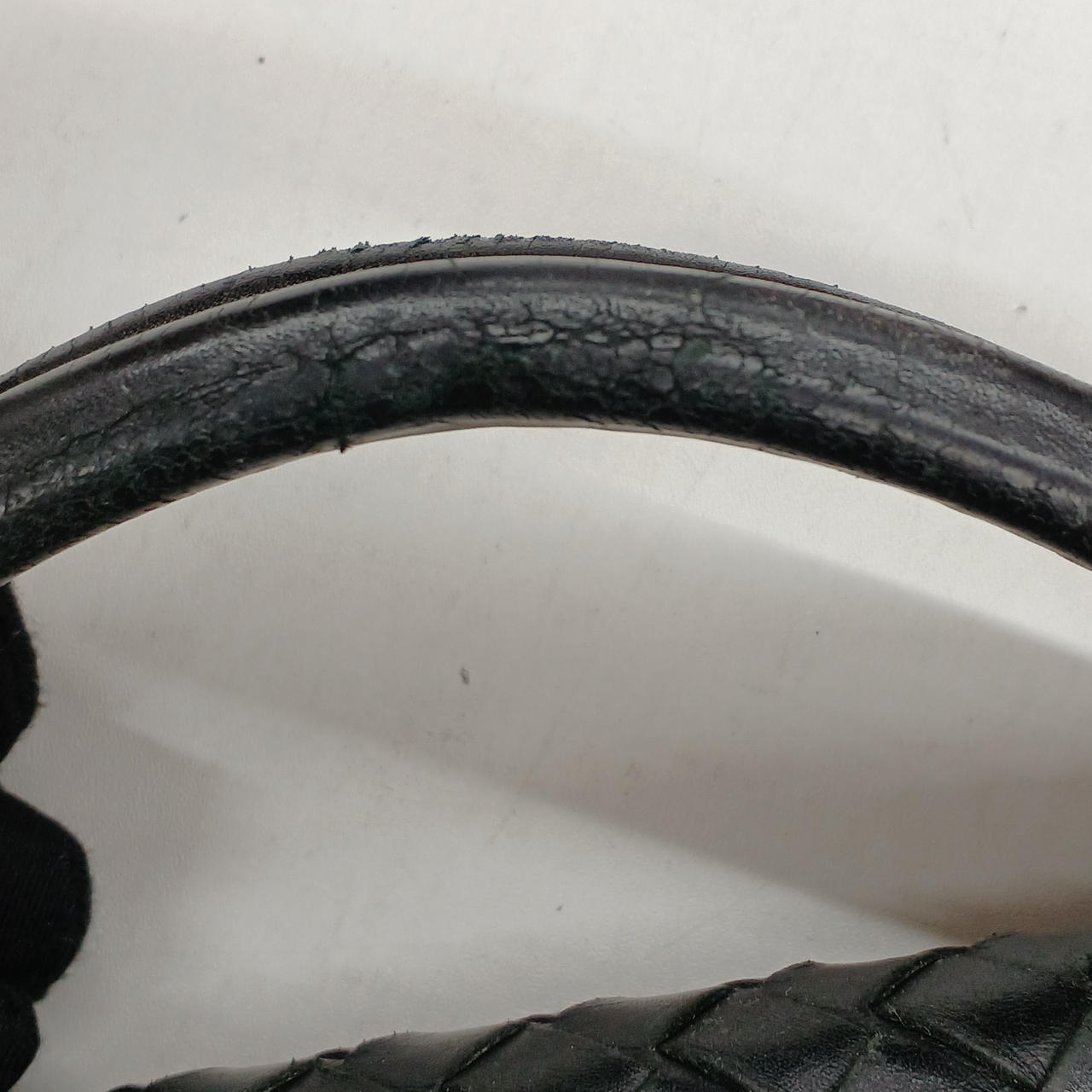 取っ手部分、劣化あり