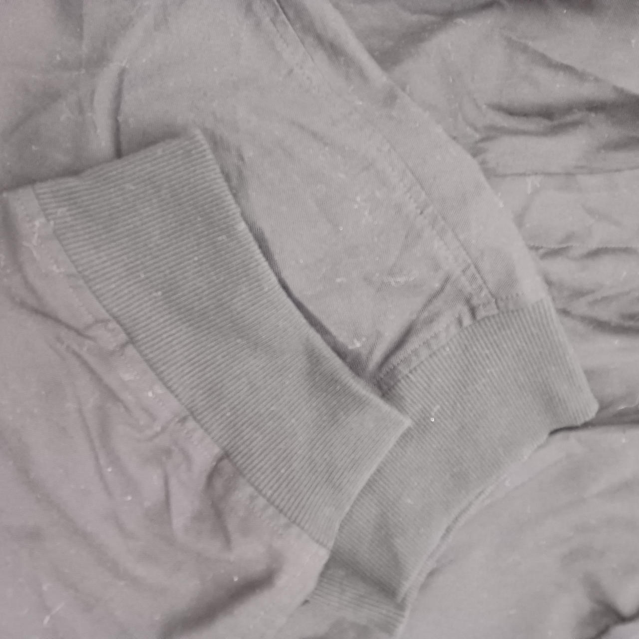 ズボン裾　リブになってます