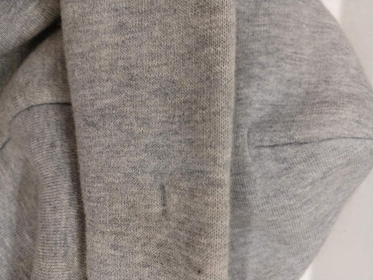 フード汚れあり