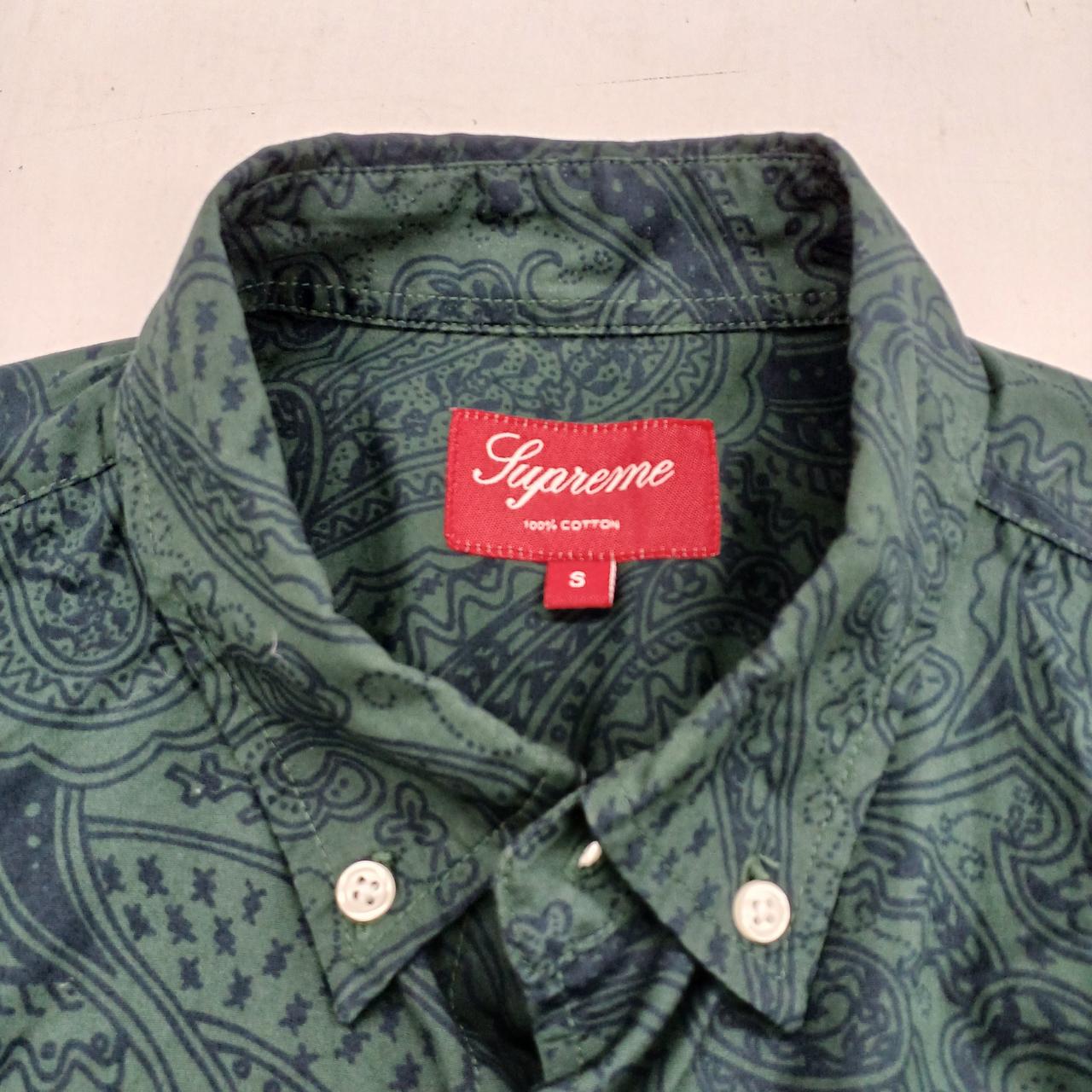 シュプリーム(SUPREME)|ペイズリーSSシャツ|HARDOFFオフモール