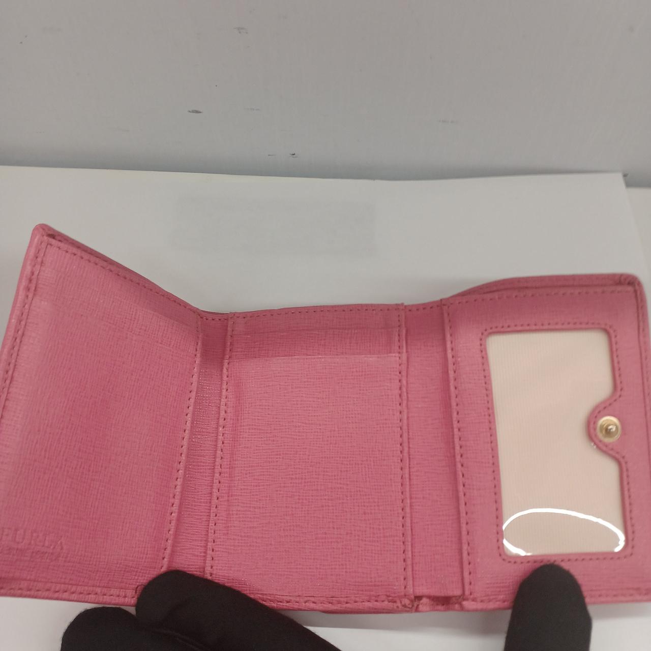 【新品未使用】フルラ 三つ折り財布 ムーン コンパクト ウォレット ピンク 新品未使用】フルラ 三つ折り財布 ムーン コンパクト ウォレット