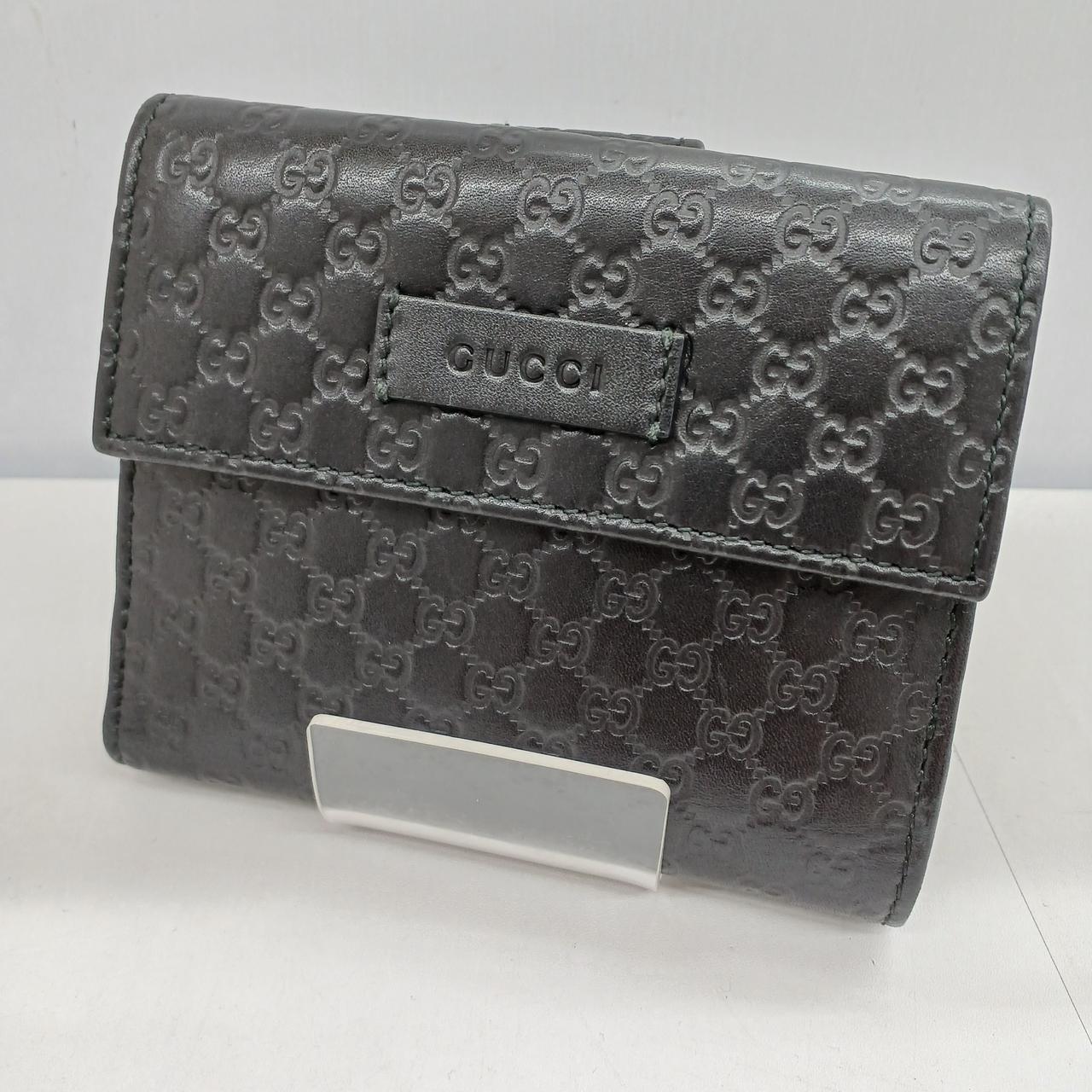 GUCCI　コンパクト財布　確認用 GUCCI】グッチ コンパクトウォレット 二つ折り財布 GGマーモント