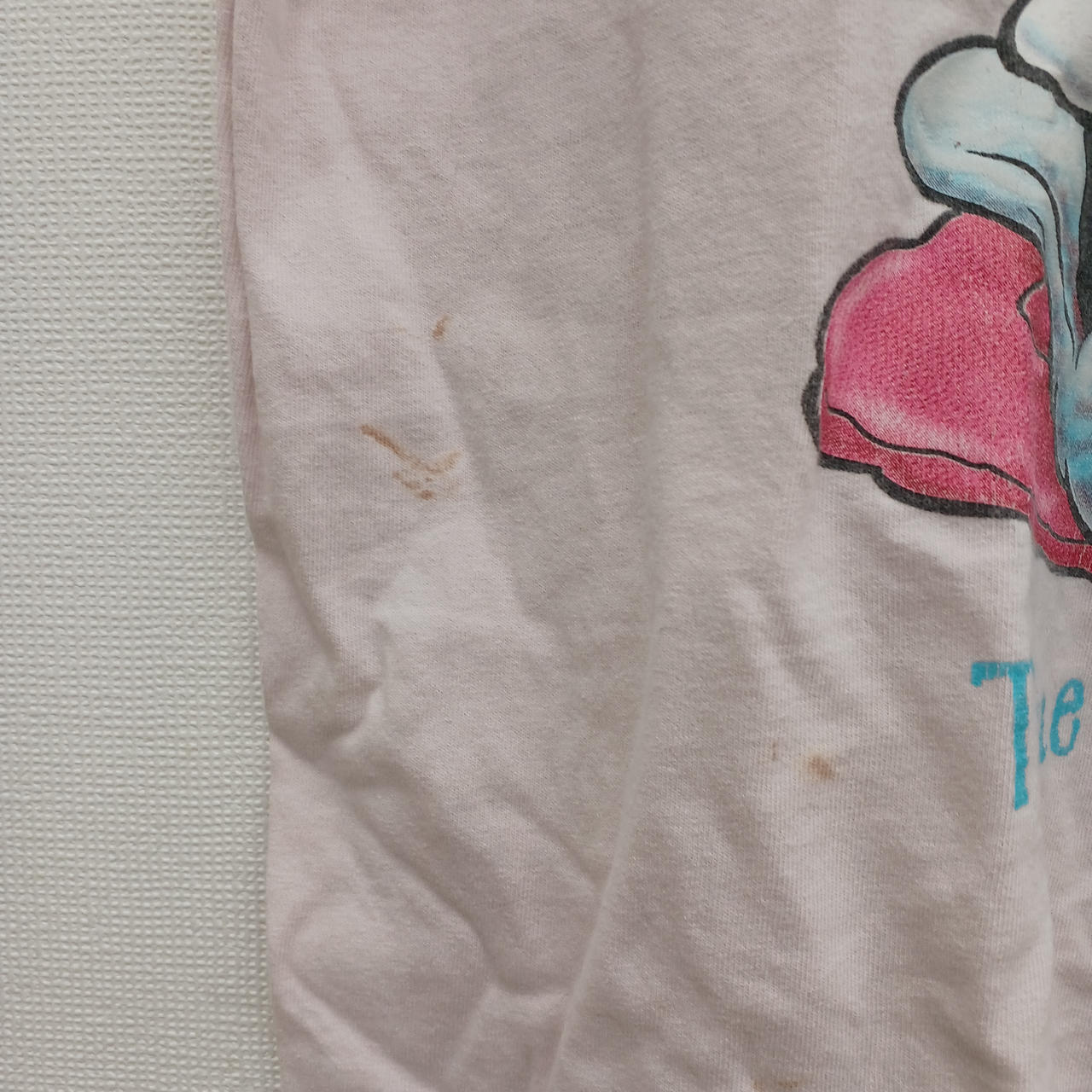 お汚れございます。