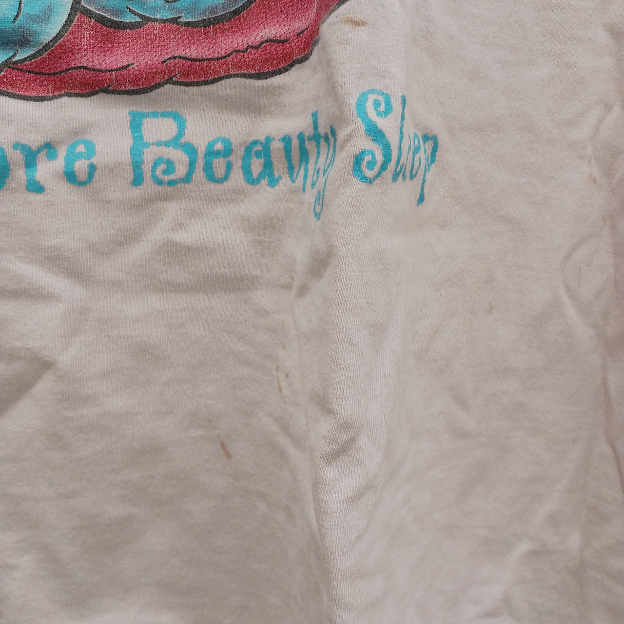 お汚れございます。