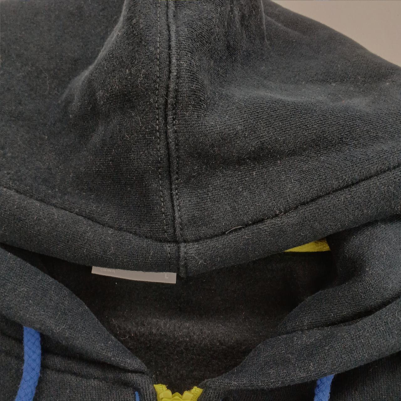 フード部分に色褪せあり