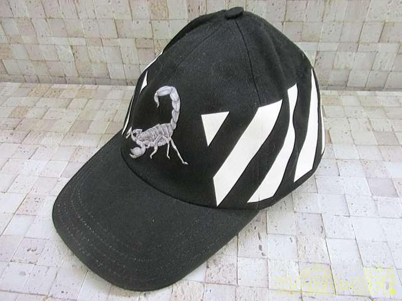Off White 蠍柄キャップ Hardoffオフモール 1040100000023433