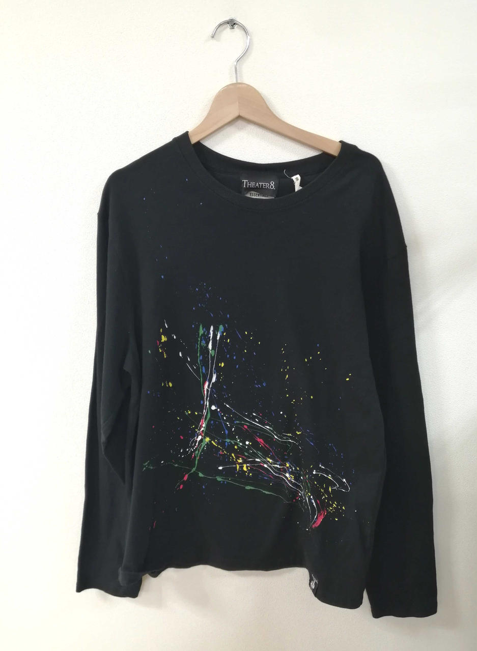 THEATER 8 FOG ESSENTIALS 型番：ブラック エッセンシャル　ロングTシャツ