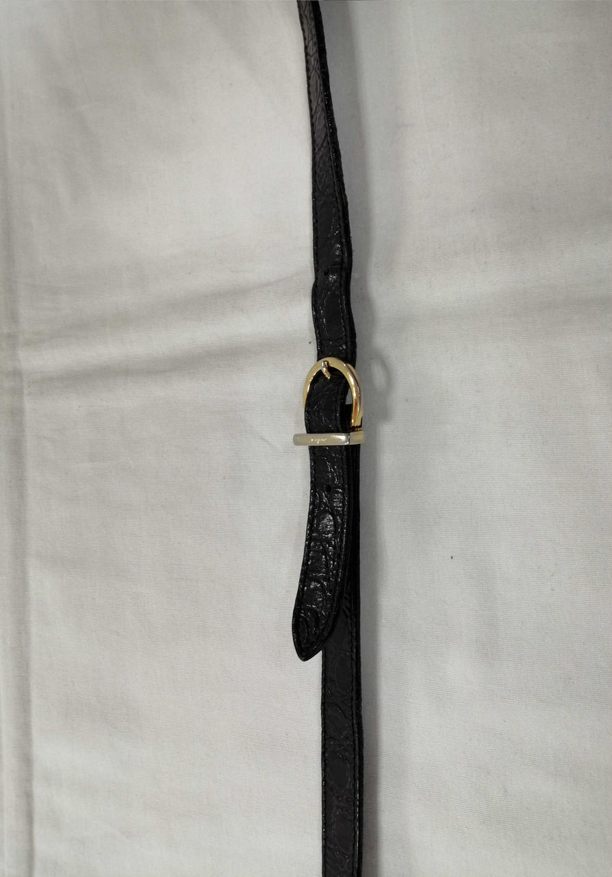 ベルトに跡有り