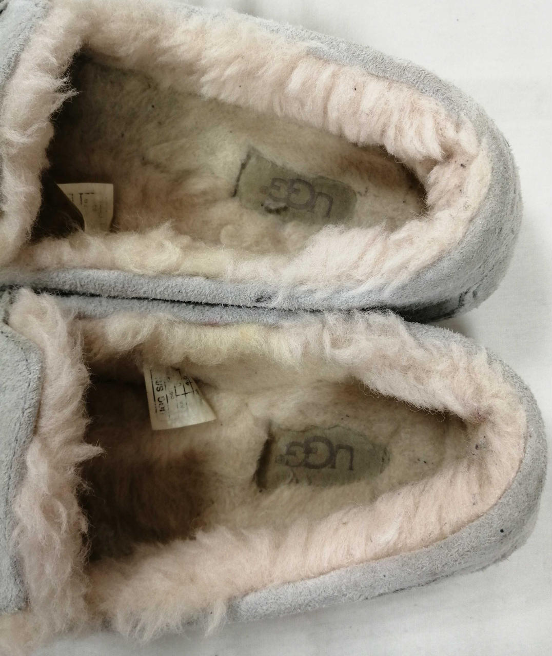 ボア部分毛玉、ヘタレ