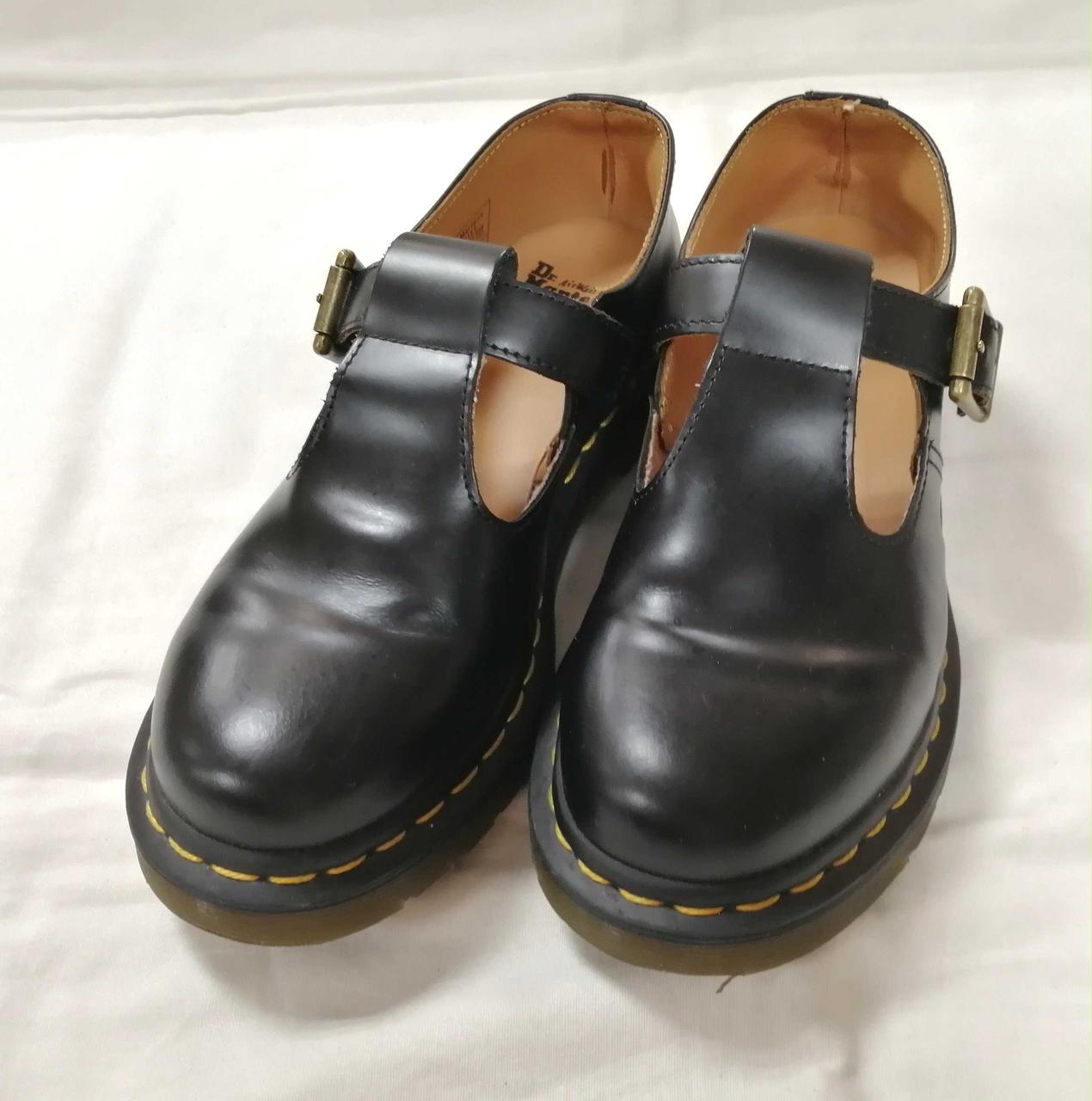 Dr. Martens ブラック Tストラップシューズ UK3 ドクターマーチン(DR.MARTENS)|Tストラップシューズ|HARDOFFオフ