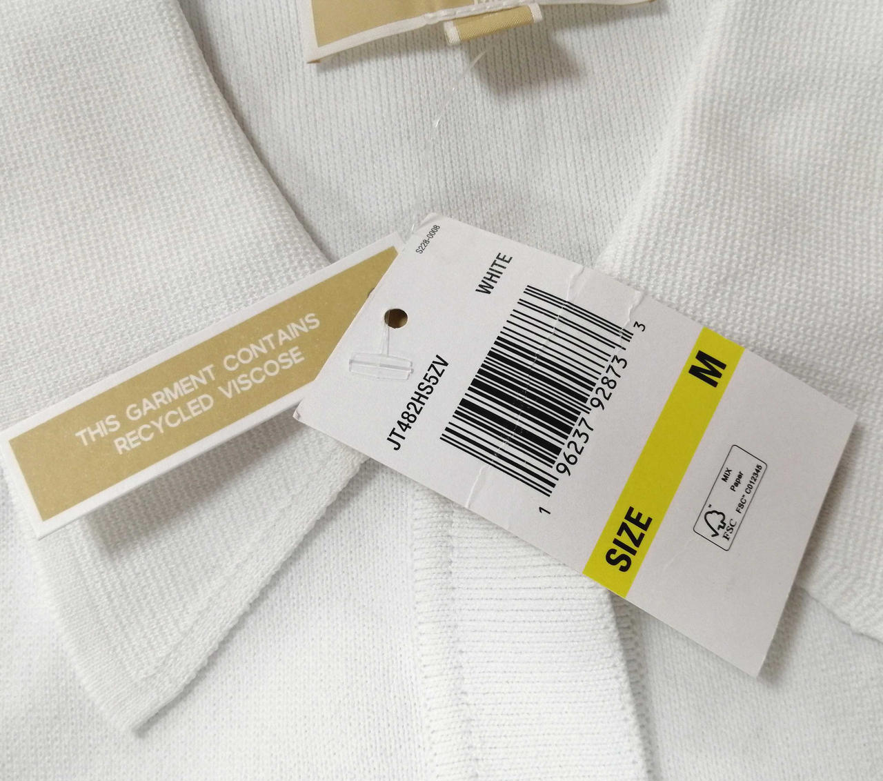 ⭐︎未使用マイケルコース ⭐︎ジップポロ ワンピースM ネイビーホワイト MICHAEL KORS（マイケルコース）の「ジップ ポロ ミディ ドレス