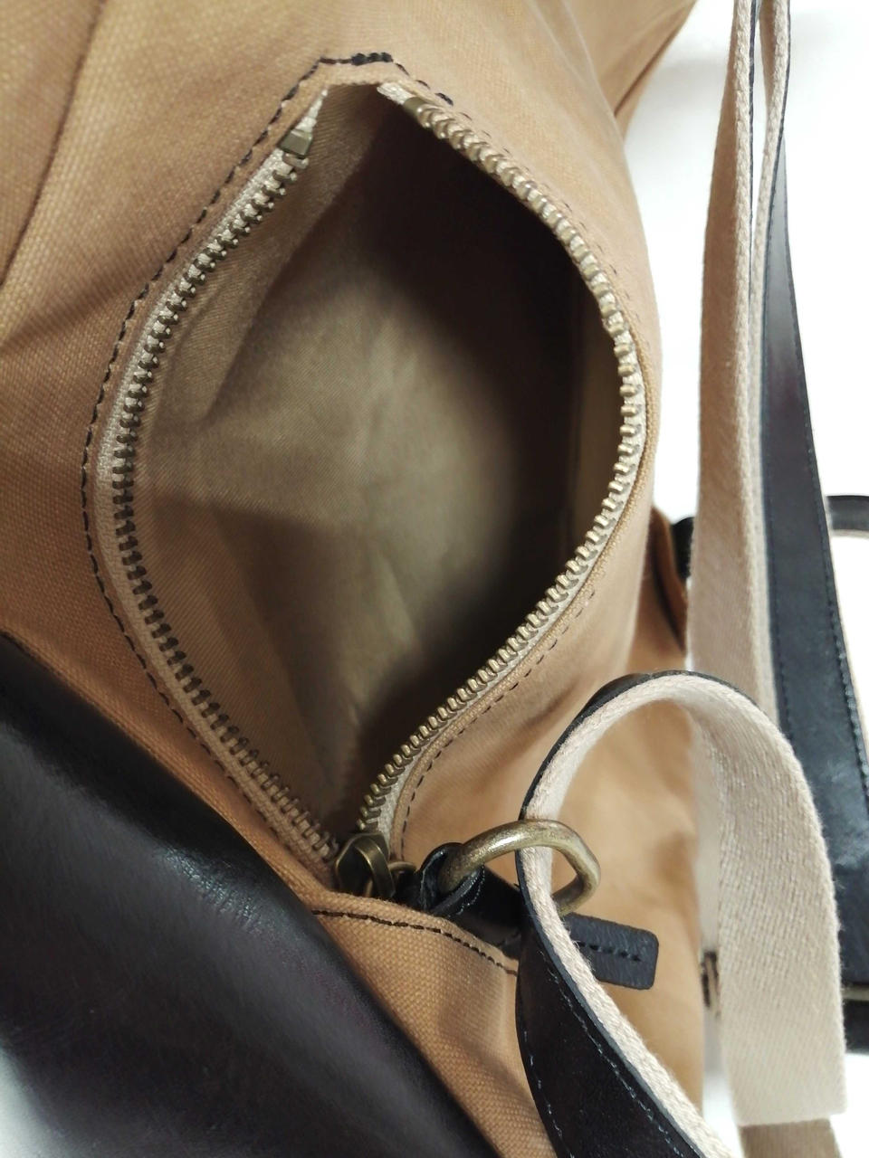 背中側サイドポケット