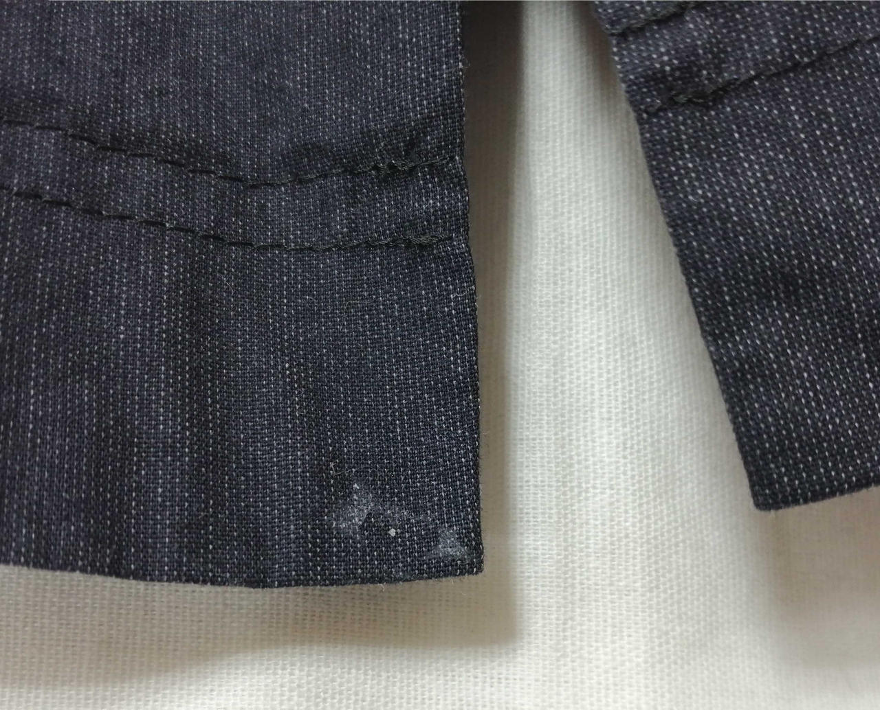 裾汚れ有り