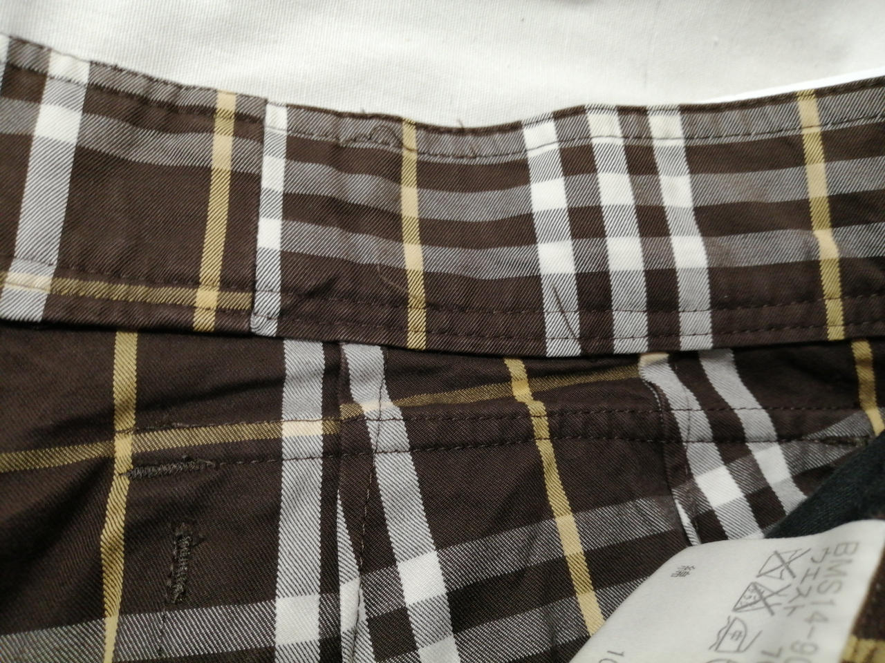 内側ほつれ有り