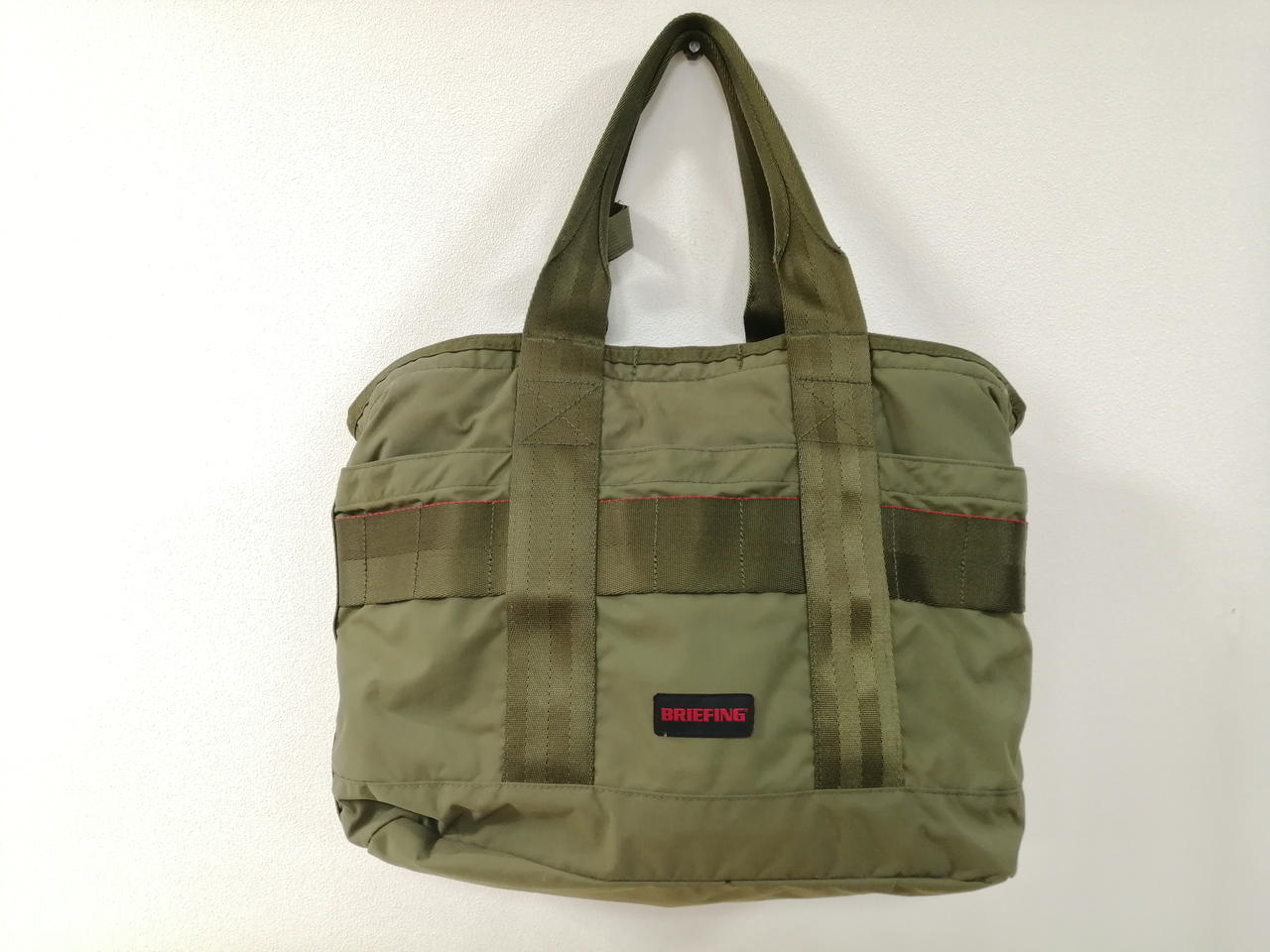 BRIEFING 型番：カーキ トートバッグ 16,500円