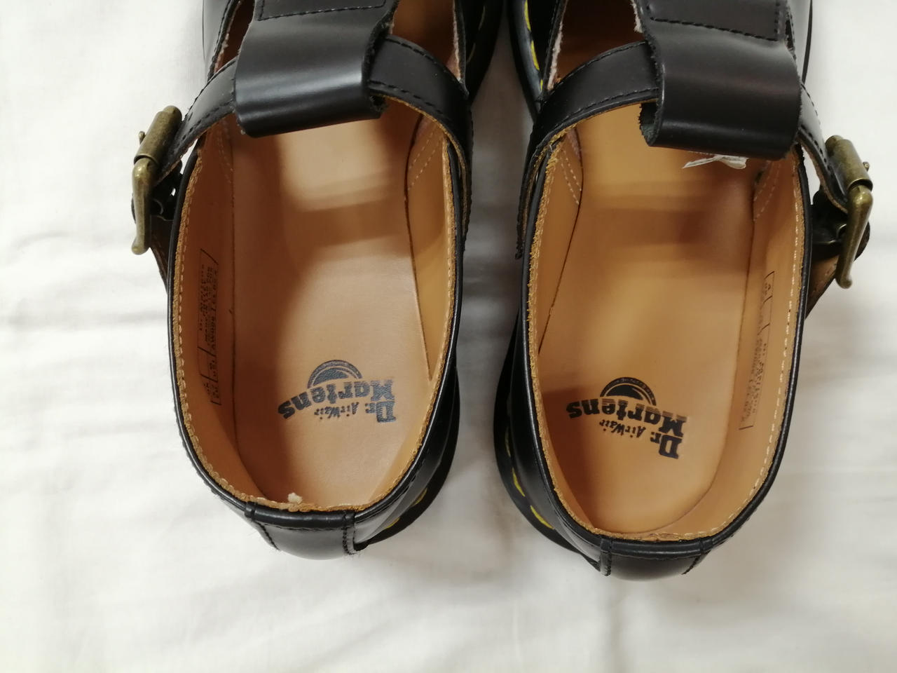 Dr. Martens ブラック Tストラップシューズ　箱付き　UK4 ドクターマーチン(DR.MARTENS)|Tストラップシューズ|HARDOFFオフ