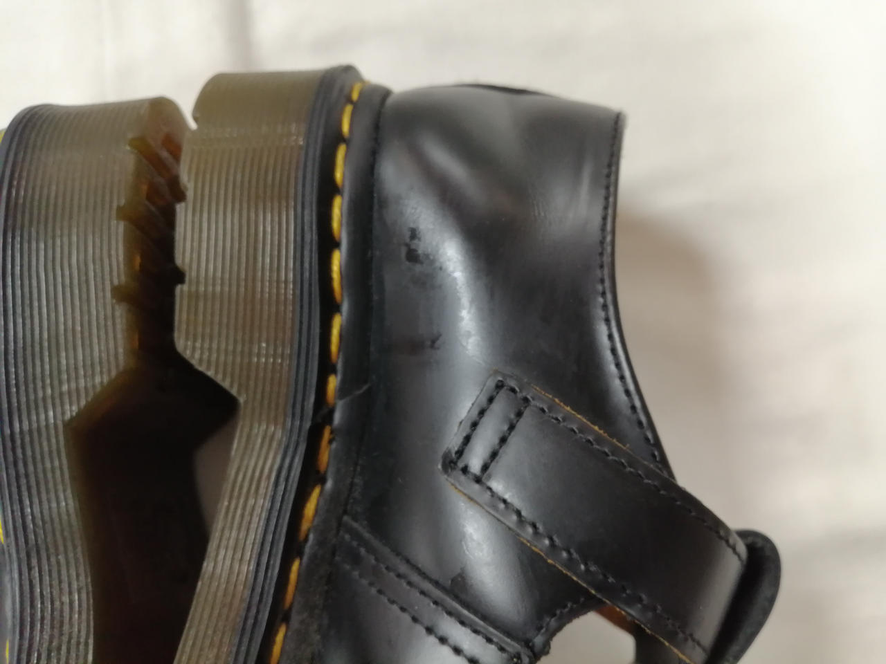 Dr. Martens ブラック Tストラップシューズ　箱付き　UK4 Dr. Martens ブラック Tストラップシューズ 箱付き UK4