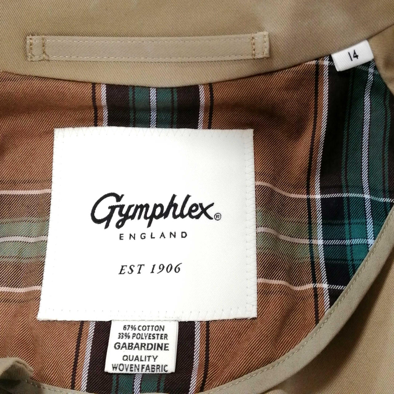 美品　GYMPHLEX 1906モッズコート GYMPHLEX ジムフレックス コート GY-A0677SYR : FLISCO by