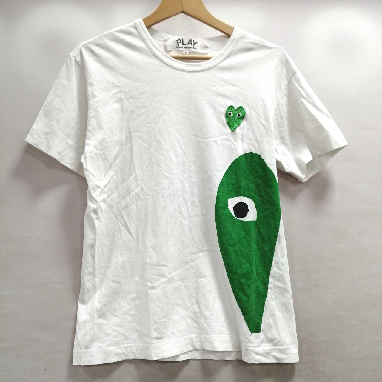 美品 プレイコムデギャルソン 半袖Tシャツ ホワイト サイズM 楽天市場】【COMME des GARCONS】コムデギャルソン PLAY プレイ
