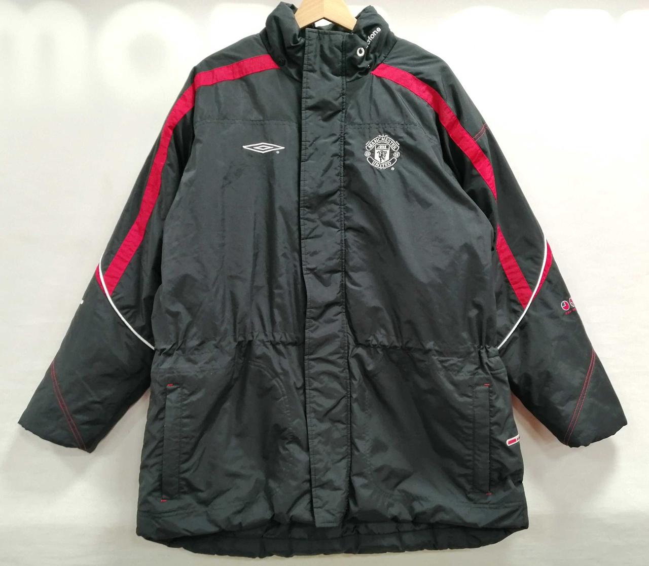 00s NIKE MANCHESTER UNITED 中綿　ナイロンジャケット ナイキ マンチェスターユナイテッド 中綿 ジャケット ナイロン