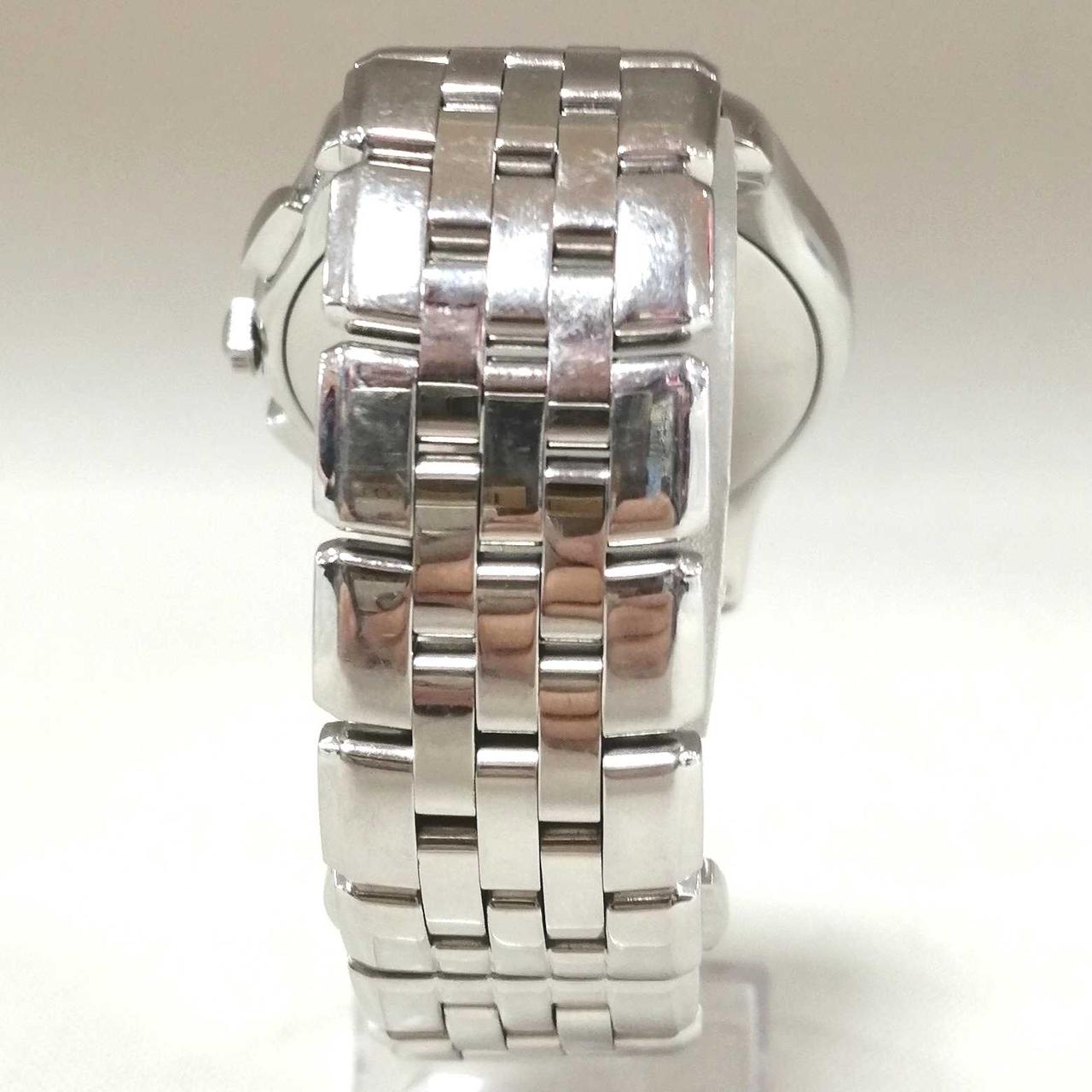 EMPORIO ARMANI|ブルーダイアルクラシッククロノグラフ時計|【ハード