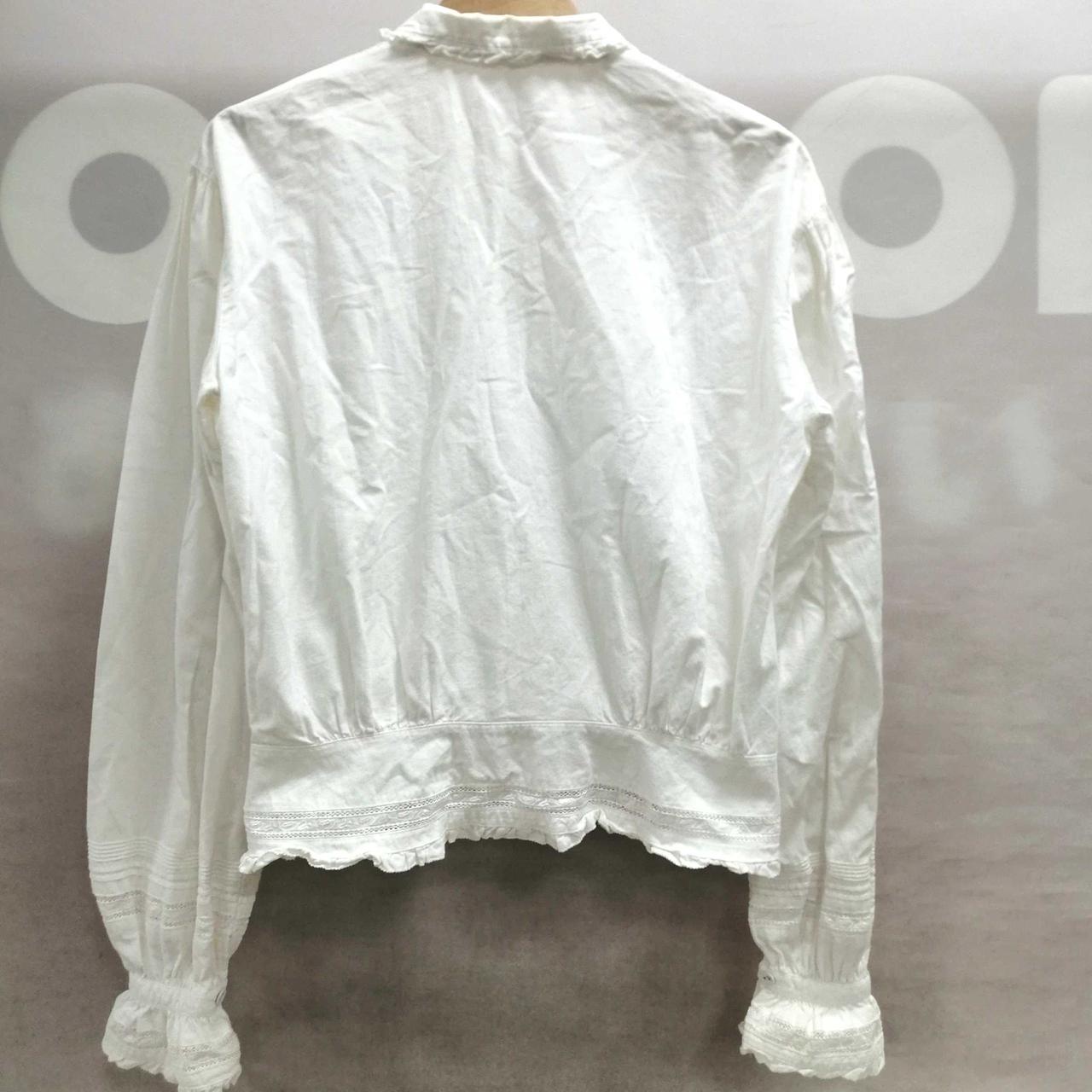 INGEBORG フリルトップス ホワイト F 可愛い オシャレ 清楚 シンプル INGEBORG|フリルブラウス|【ハードオフ公式通販】オフモール