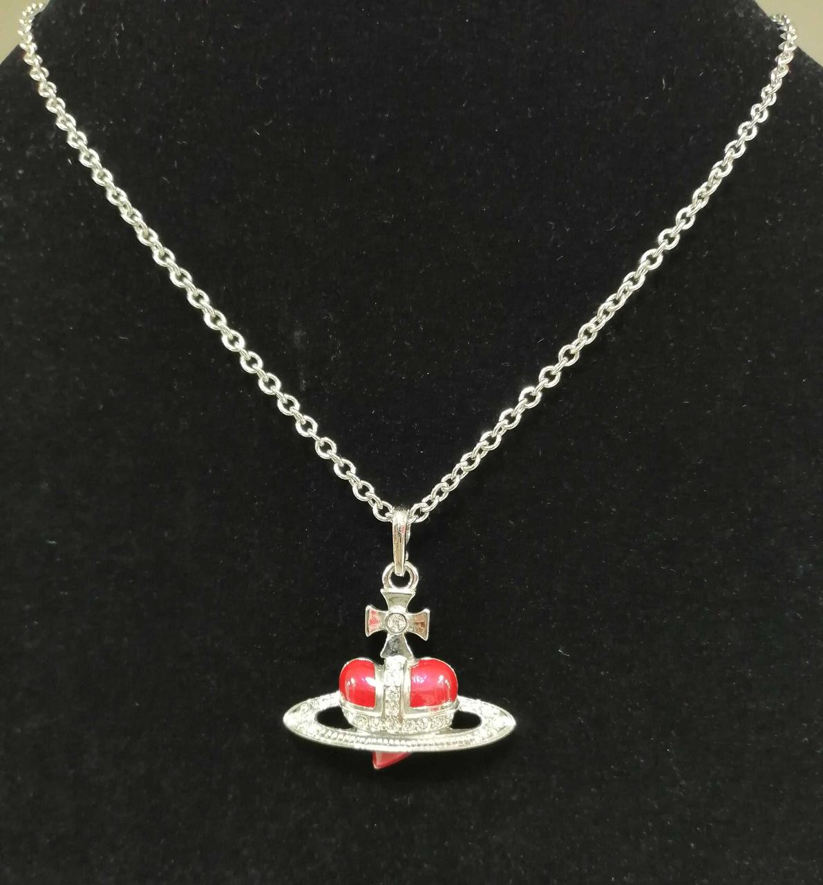 ゆー様 ヴィヴィアンウエストウッド ディアマンテ ハート ペンダントネックレス VIVIENNE WESTWOOD|ディアマンテハートネックレス|【ハードオフ公式
