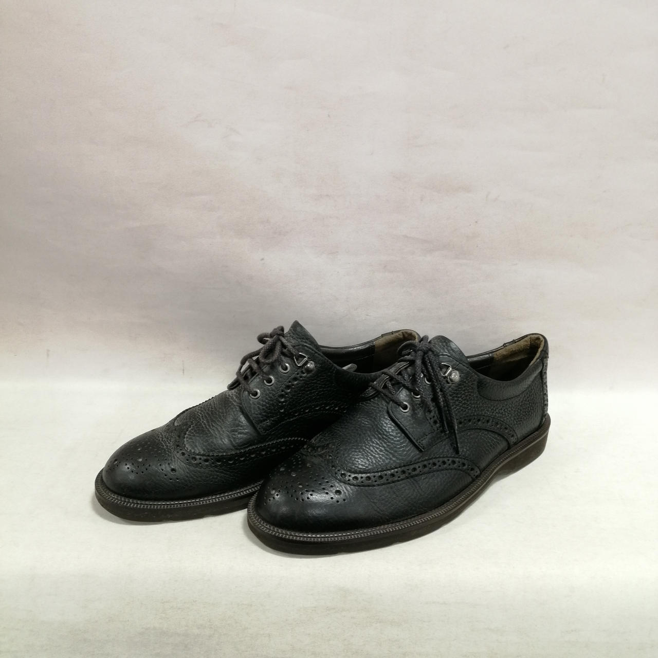 BURBERRY 黒 レザーシューズ