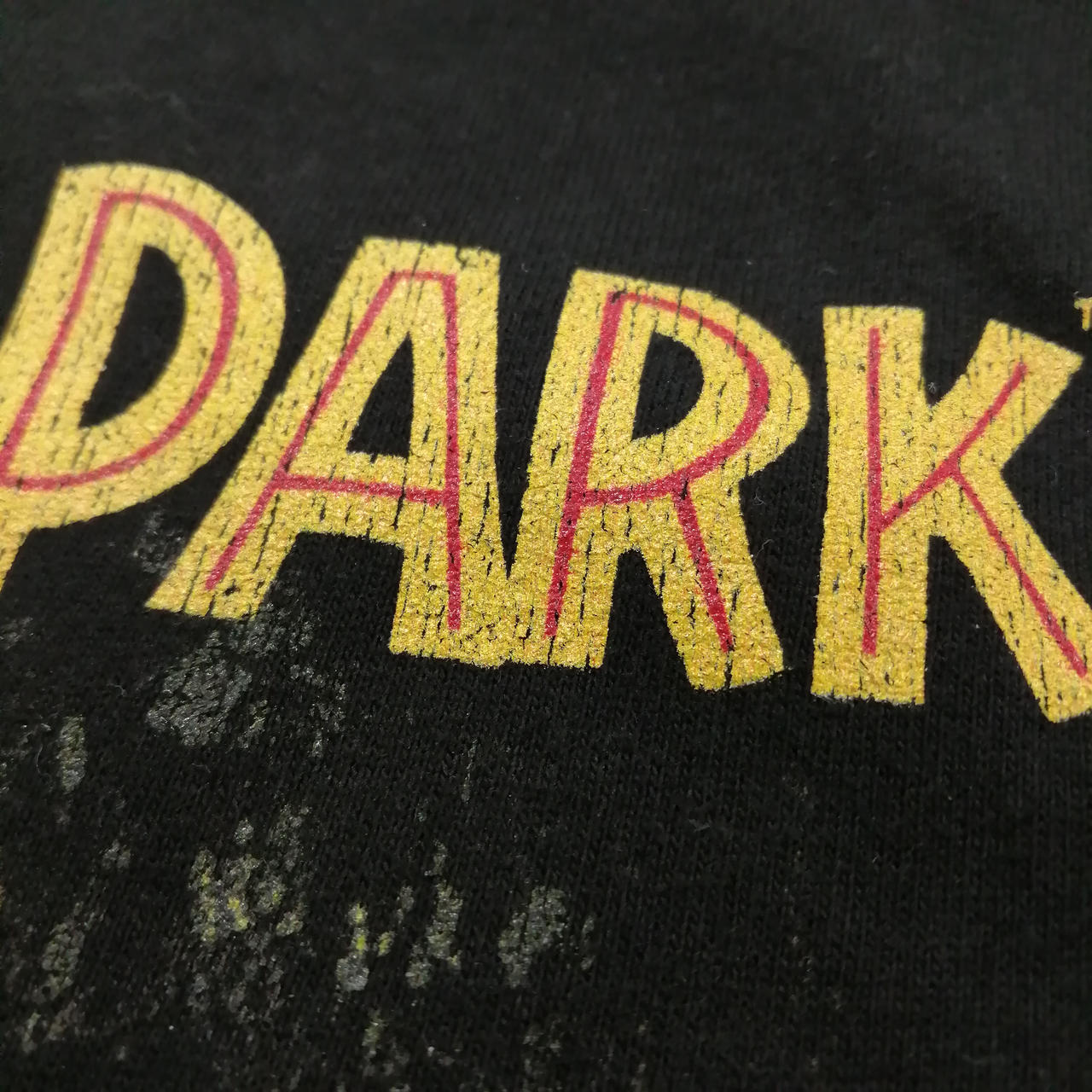 プリント割れあり