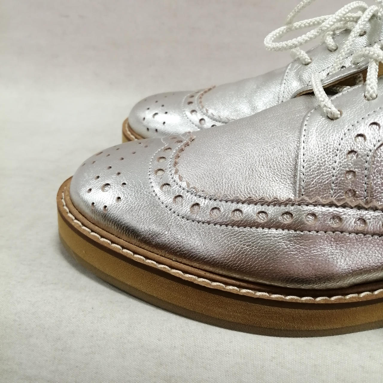 美品◆tsumori chisato WALK　ウィングチップ　シューズ TSUMORI CHISATO WALK|ウイングチップレースアップシューズ