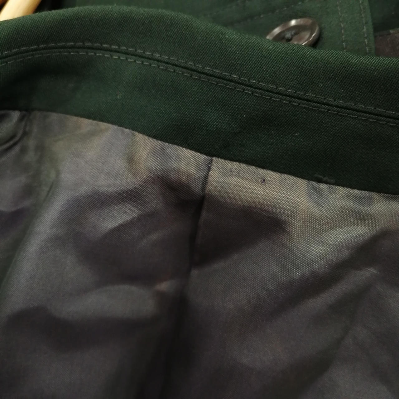 ジャケット首元少々汚れ有