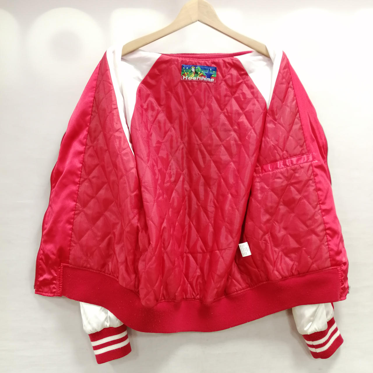 Hoshihime スカジャン 赤/白 Hoshihime スカジャン 赤/白