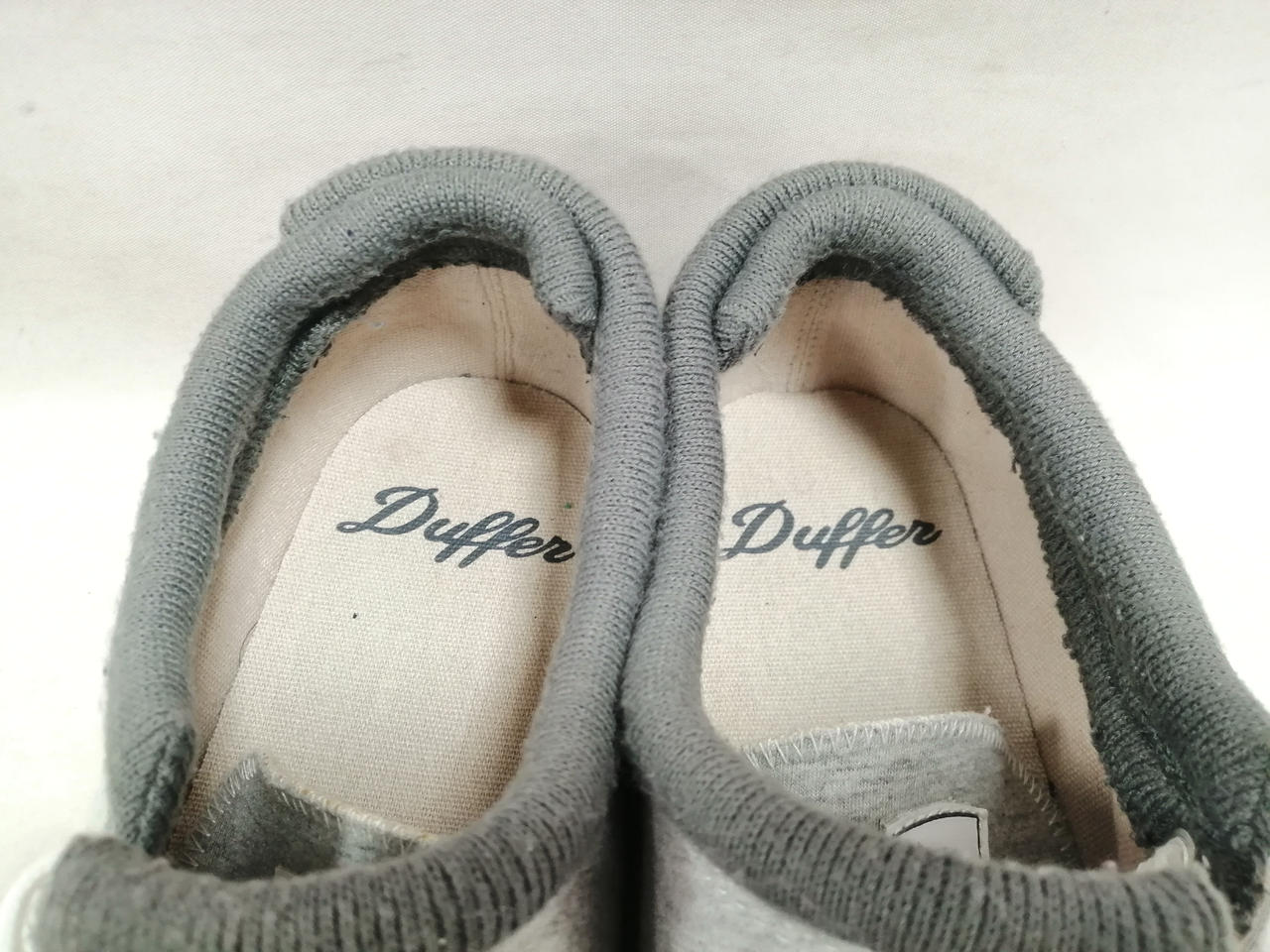 履き口毛羽立ち有