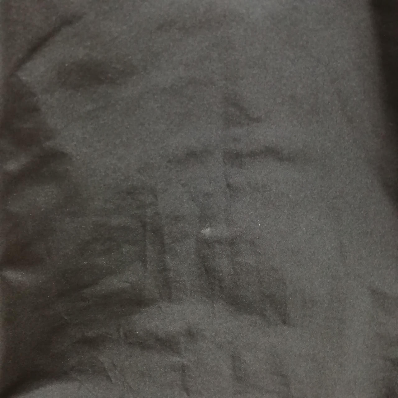 ポリエステル部分汚れ有