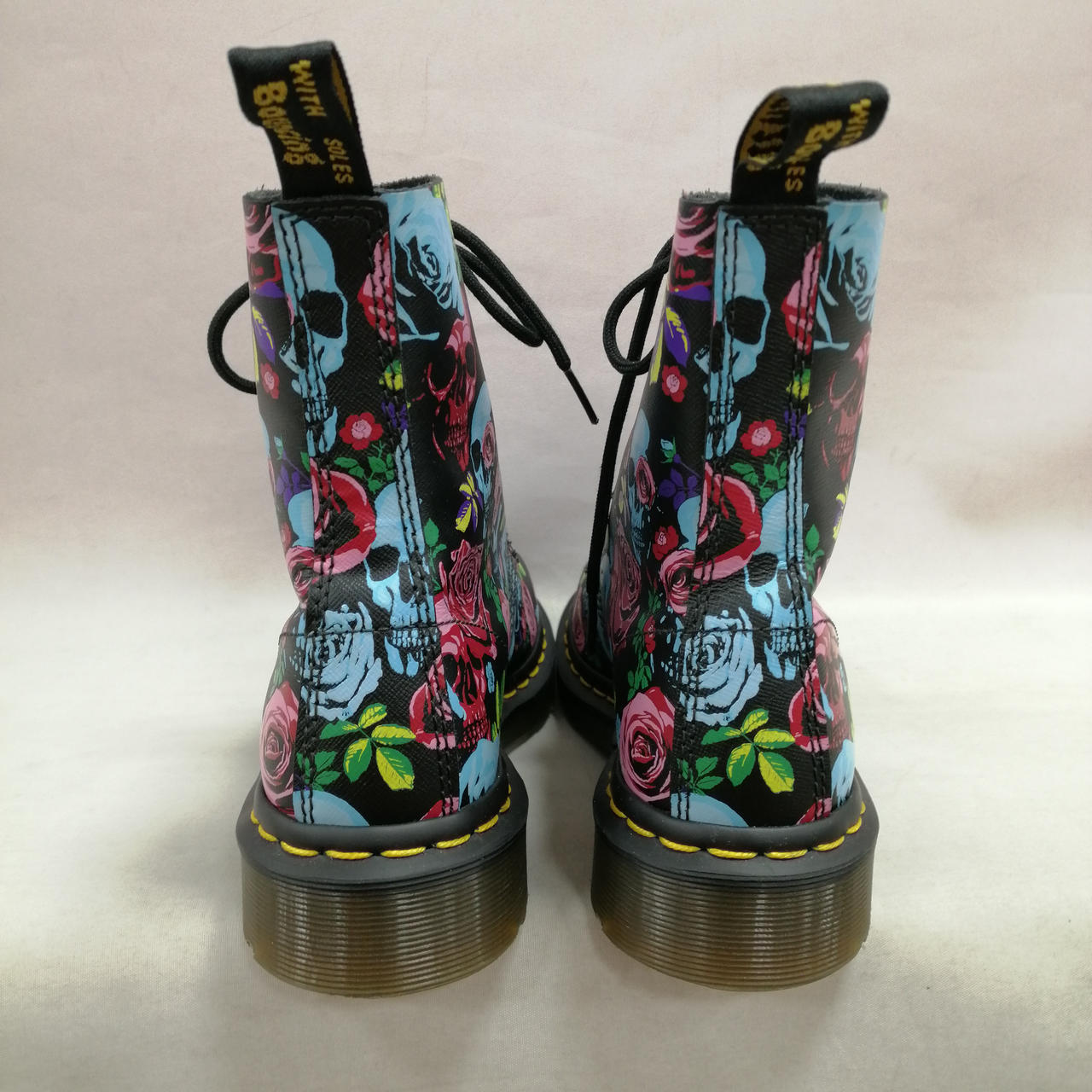 Dr. Martens 1460 PASCAL 花柄ブーツ 24EU レア・値下げ】Dr. Martens 1460 Pascal Floral☆花柄ブーツ (Dr