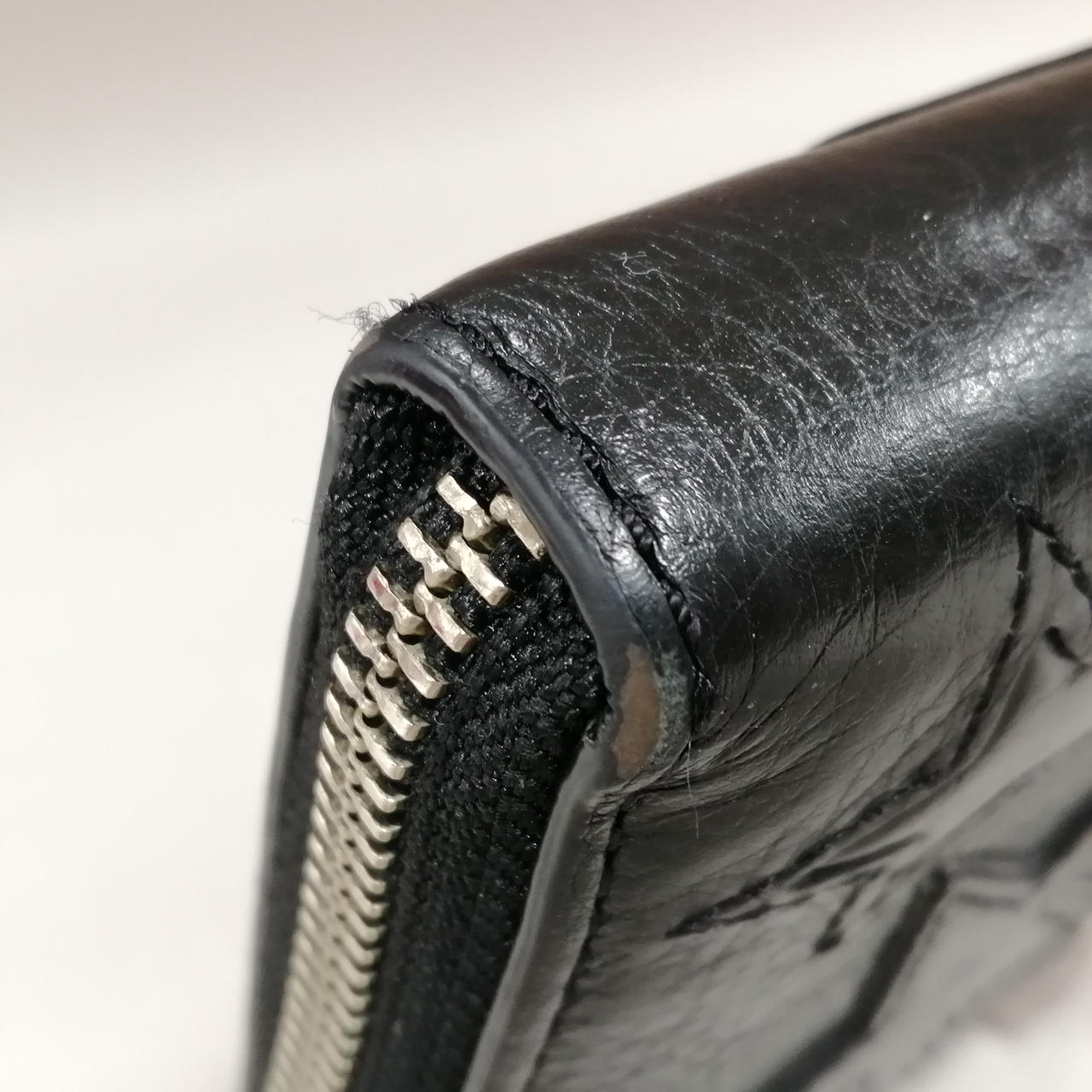 美品 PORTER フィルム コンパクトウォレット オールレザー 薄い財布の