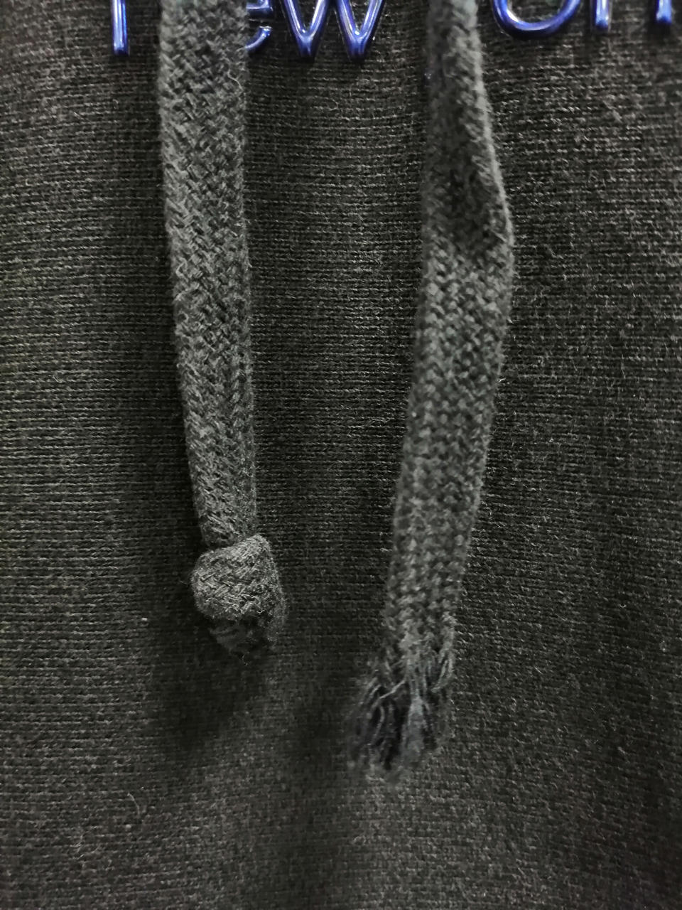 紐片方解けています