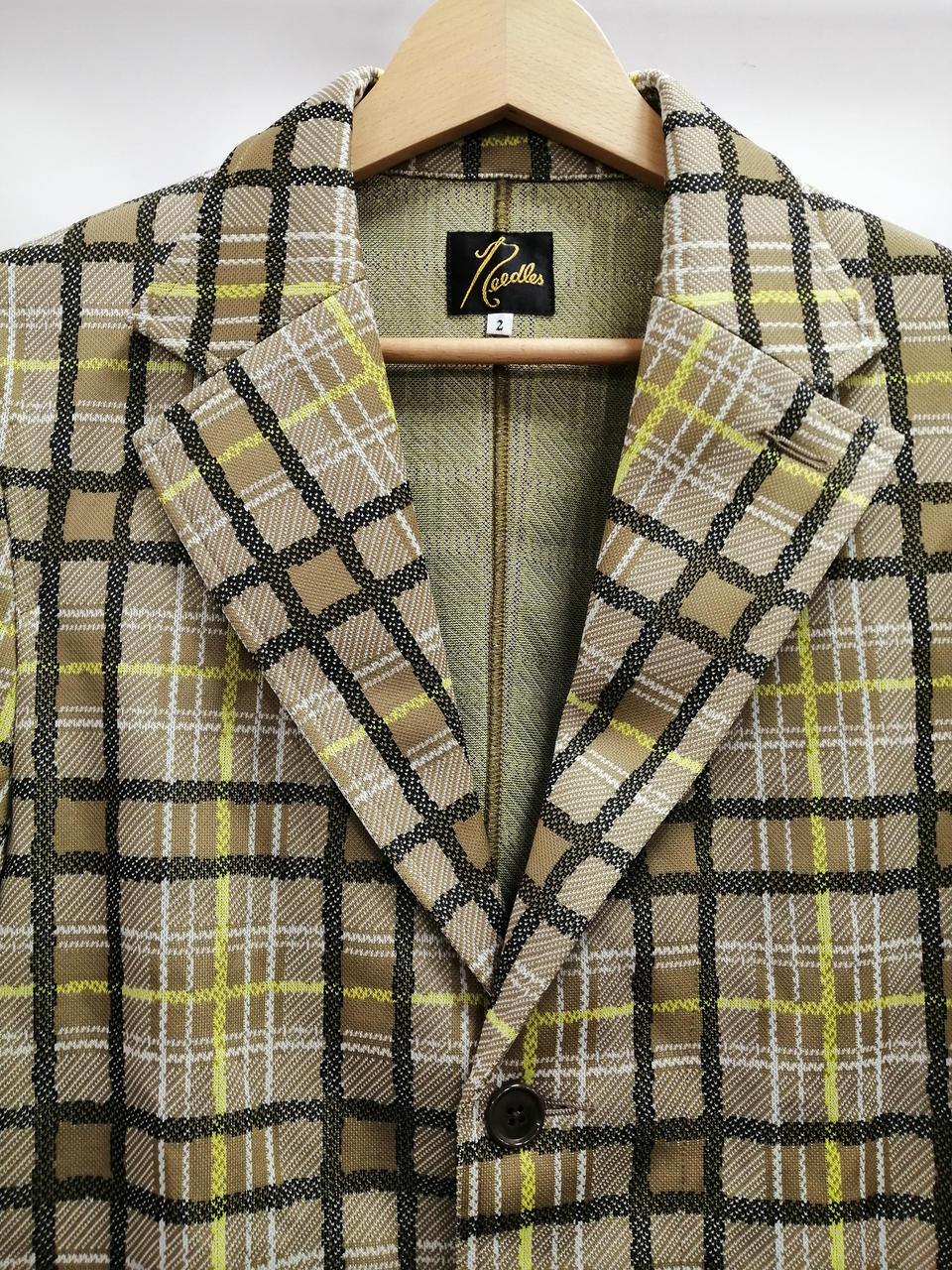 ニードルス(NEEDLES)|チェック柄テーラードジャケット|HARDOFFオフ