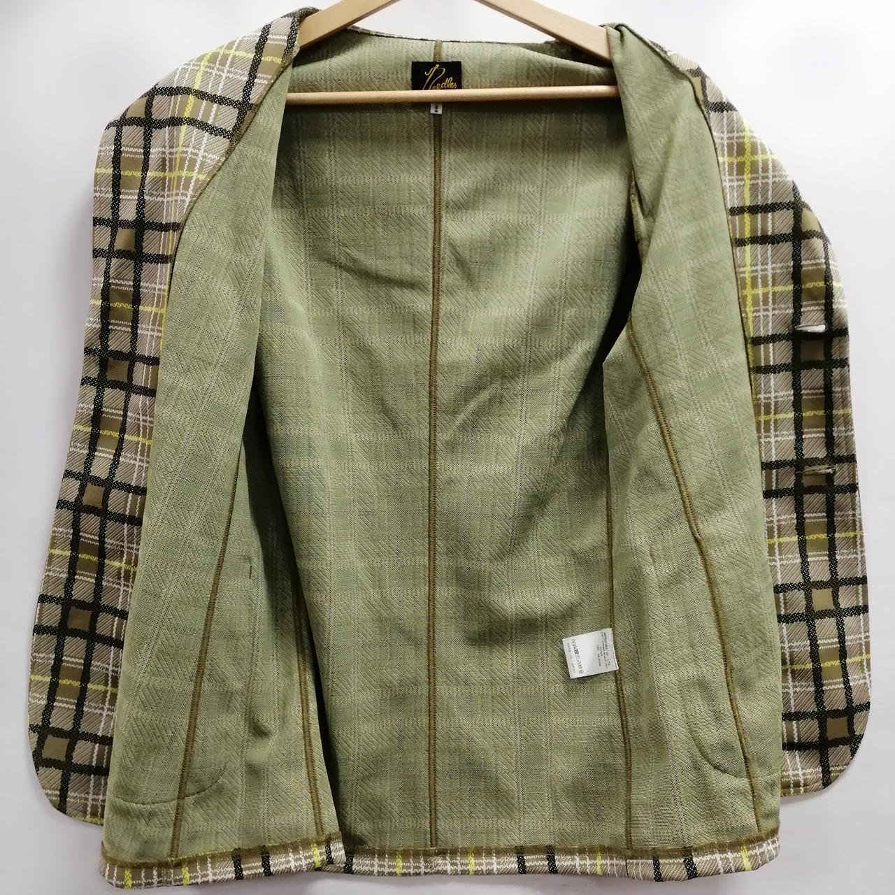 ニードルス(NEEDLES)|チェック柄テーラードジャケット|HARDOFFオフ