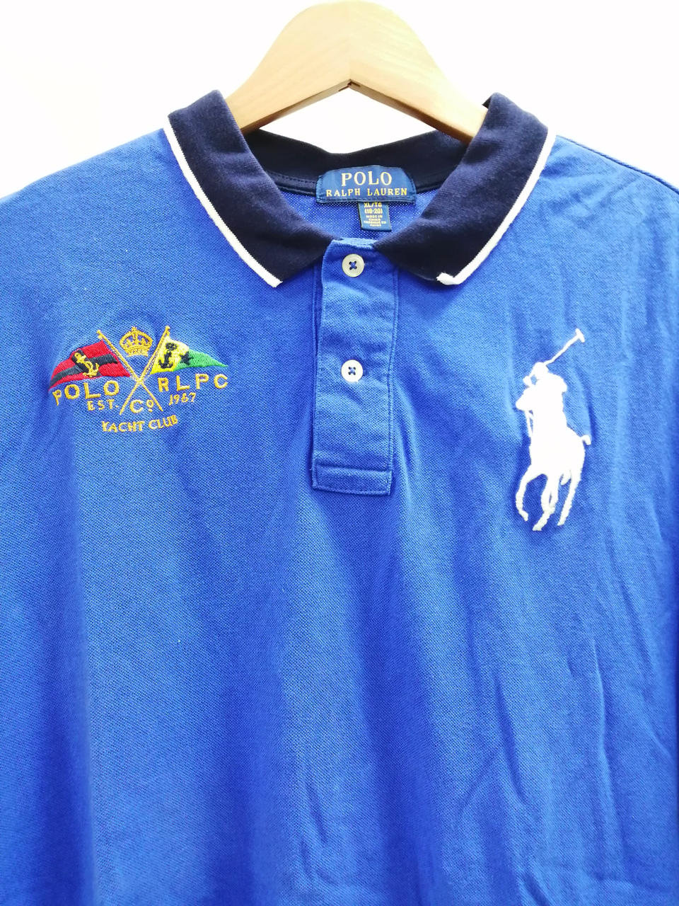 Polo Ralph Lauren ポロシャツ ビックポニー S Blue POLO RALPH LAUREN|ビッグポニーポロシャツ|【ハードオフ公式通販