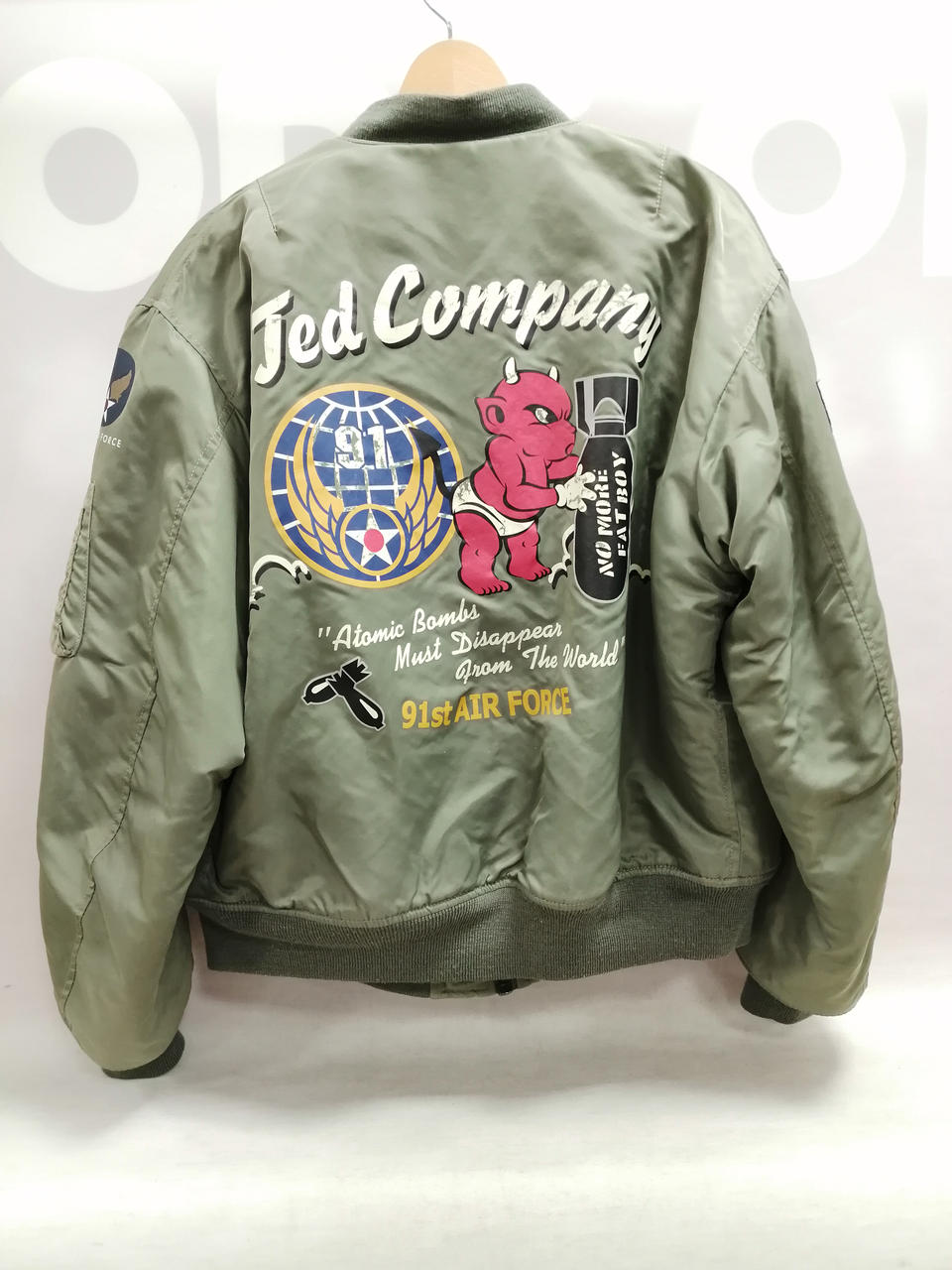 テッドカンパニニー(TED COMPANY)|MA-1 フライトジャケット|【ハード
