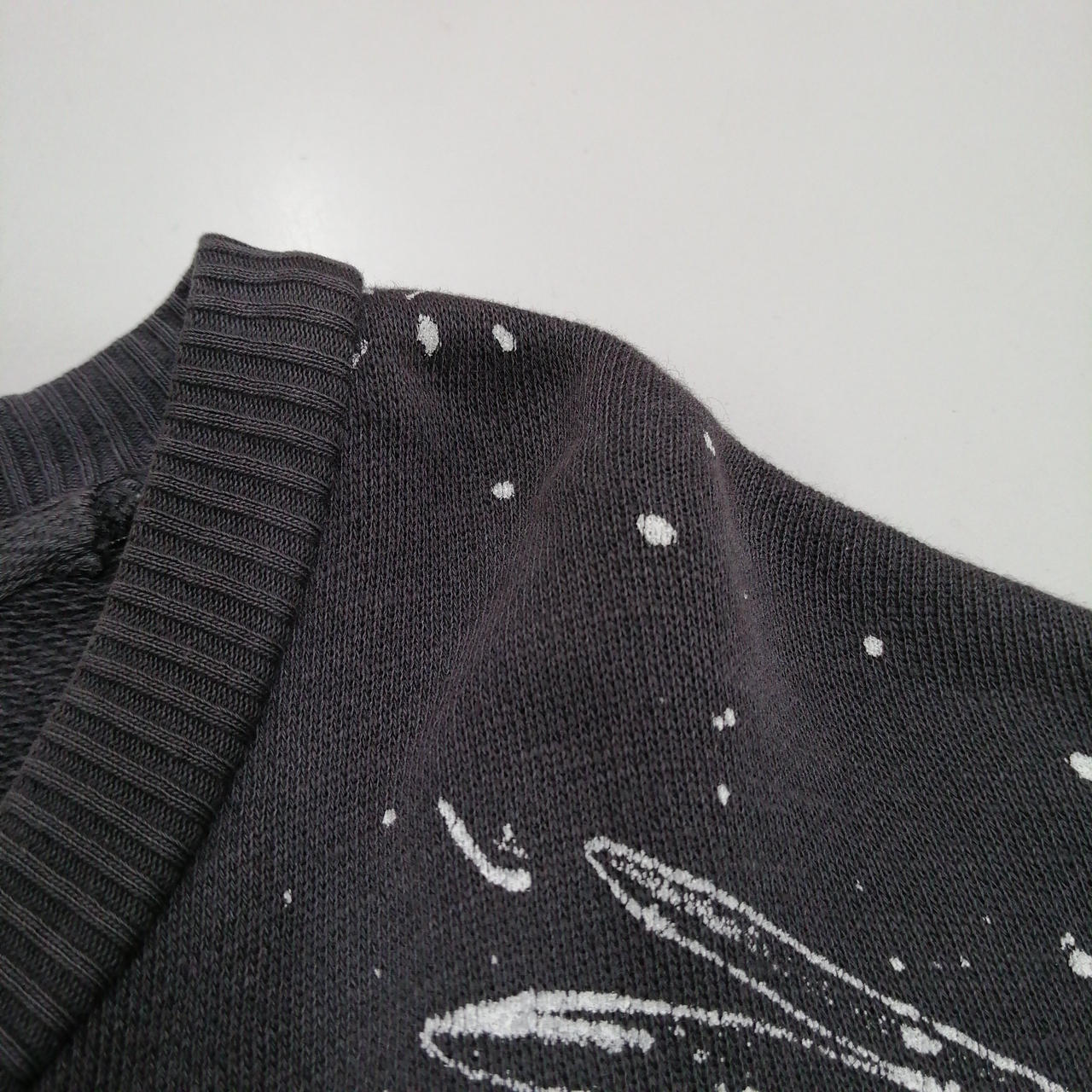 ハンガー跡あり