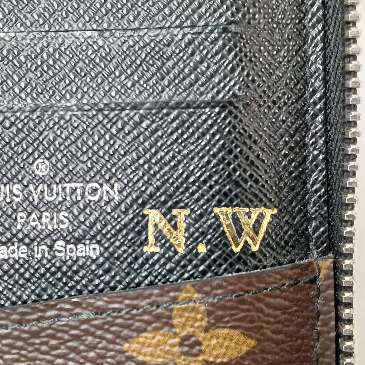 イニシャル入り