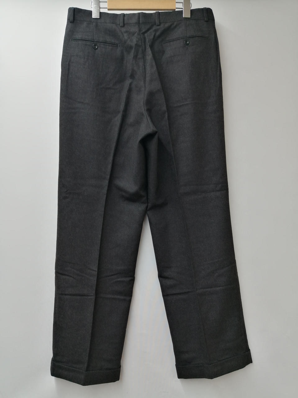 HERMES JOEL TROUSERS 46 スラックス 2タックパンツ HERMES JOEL TROUSERS 46 スラックス 2タックパンツ - メルカリ