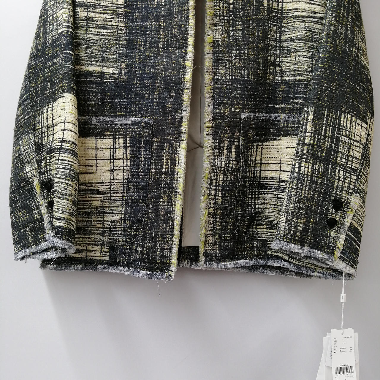 AMERI|LADY LIKE PRINT TWEEDS JACKET|HARDOFFオフモール