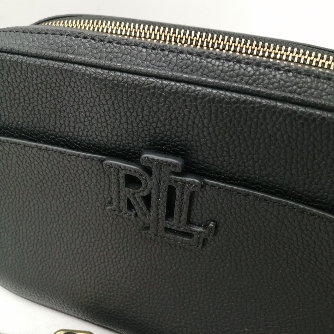 新品未使用展示品　LAUREN 黒 レザー ショルダーバッグ 楽天市場】ラルフローレン（素材（生地・毛糸）本革